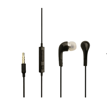 in-ear headset 3.5mm Black