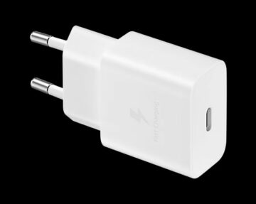 מטען קיר מהיר סמסונג מקורי 15W PD (שקע Type C, ראש בלבד ללא כבל)