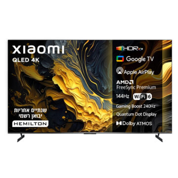 יבואן רשמי - טלוויזיה Xiaomi Max 100 L100MA-MAXME 4K ‏100 ‏אינטש שיאומי